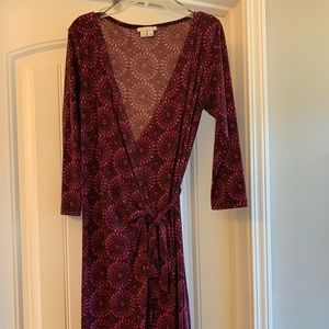 Business wrap dress